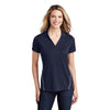 Sport-Tek LST620 PosiCharge Women's Two-Tone Y-Neck Tough Polo