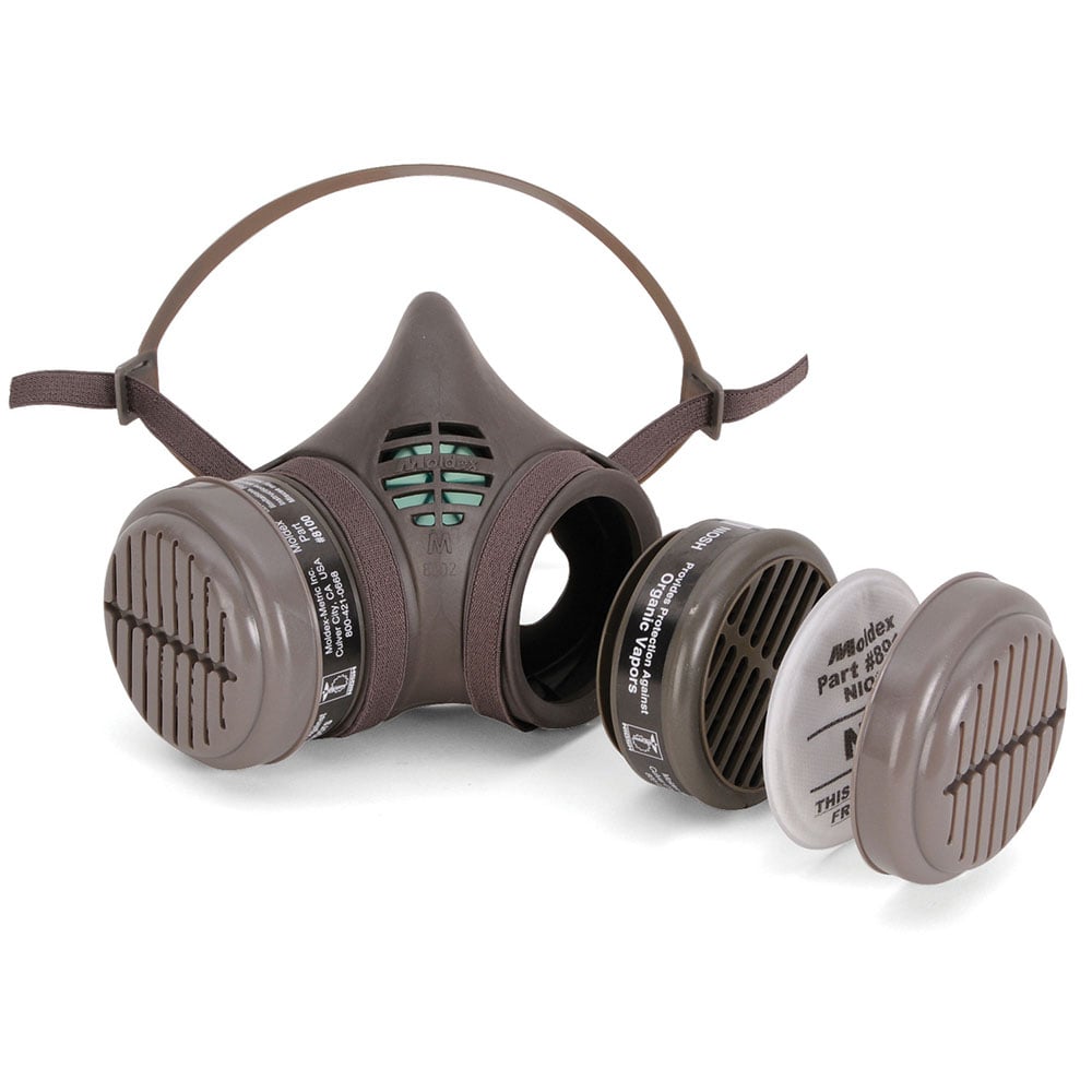 Moldex 8000 Series Pre-Assembled Half Mask Respirator Paint/Pesticide