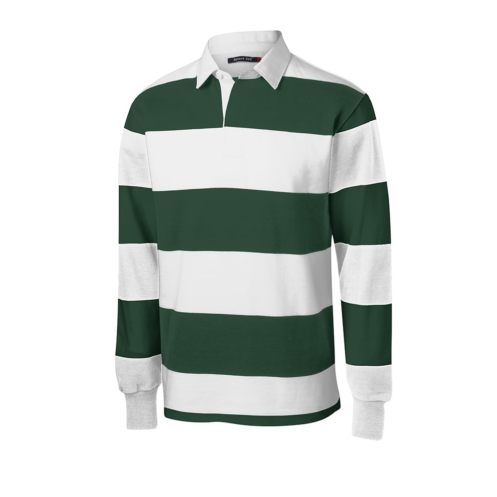 Sport-Tek ST301 Classic Lightweight Long Sleeve Rugby Polo