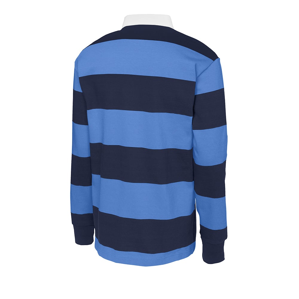 Sport-Tek ST301 Classic Lightweight Long Sleeve Rugby Polo