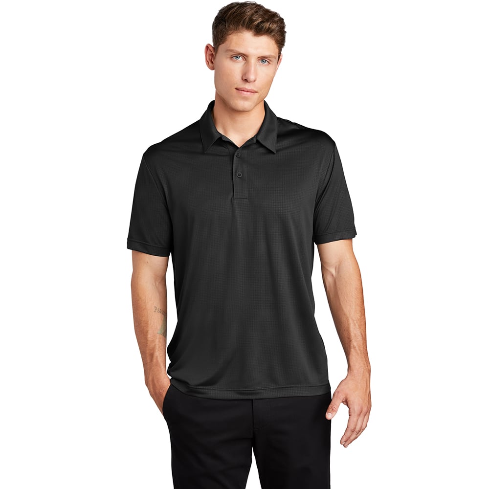 Sport-Tek ST630 Embossed PosiCharge Tough Polo