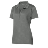 Sport-Tek LST630 PosiCharge Women's Embossed Y-Neck Tough Polo