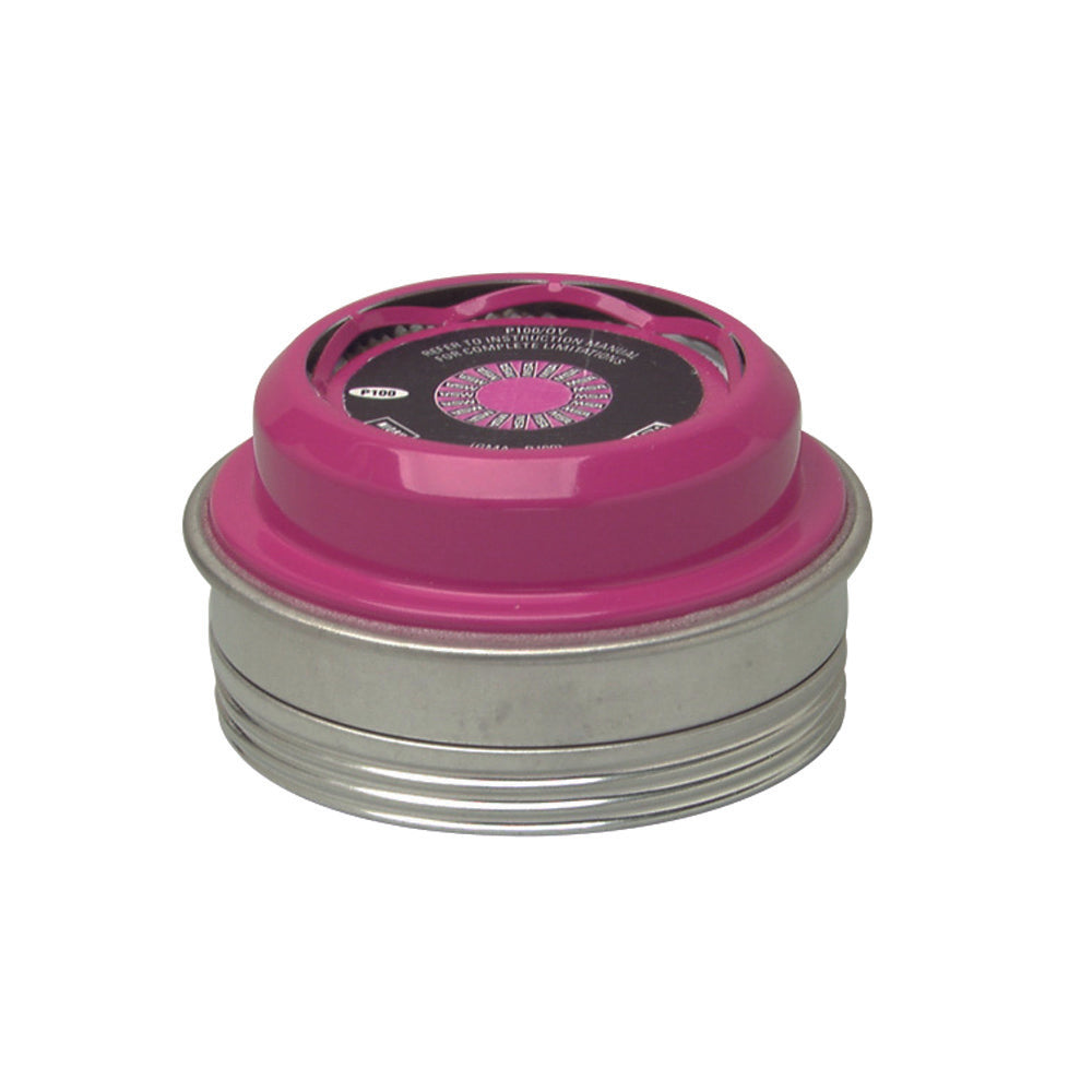 MSA 815186 Comfo® Short Stack Respirator Cartridge for OV GMA-P100, 1 pack (6 cartridges)