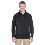 UltraClub Cool & Dry 8180 Men's Quarter-Zip Microfleece Sweatshirt