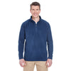 UltraClub Cool & Dry 8180 Men's Quarter-Zip Microfleece Sweatshirt