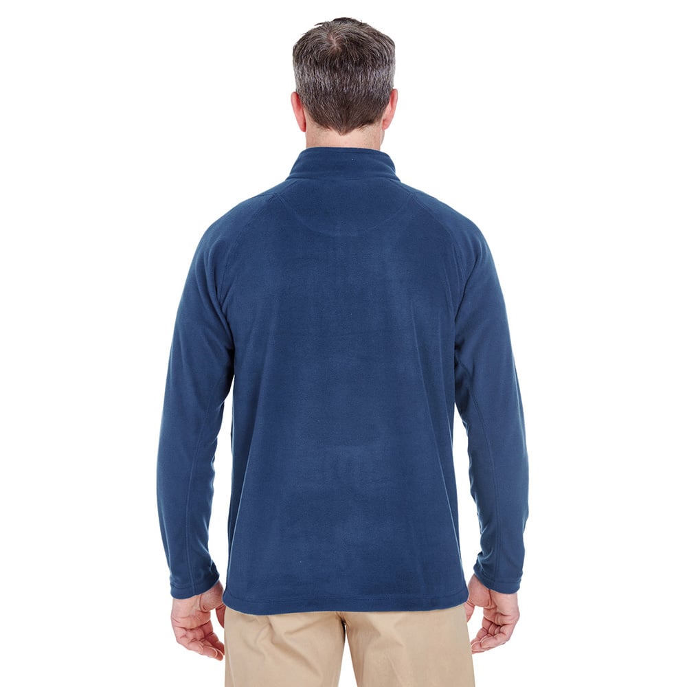 UltraClub Cool & Dry 8180 Men's Quarter-Zip Microfleece Sweatshirt