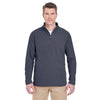 UltraClub Cool & Dry 8180 Men's Quarter-Zip Microfleece Sweatshirt