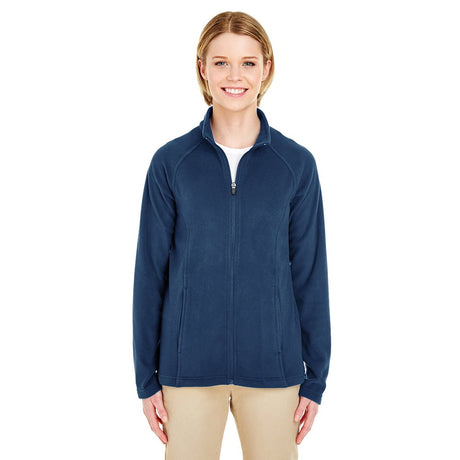 UltraClub Cool & Dry 8181 Ladies' Full-Zip Microfleece Sweatshirt