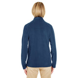 UltraClub Cool & Dry 8181 Ladies' Full-Zip Microfleece Sweatshirt