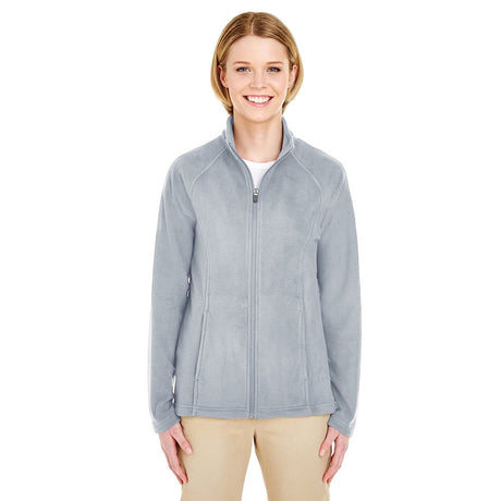 UltraClub Cool & Dry 8181 Ladies' Full-Zip Microfleece Sweatshirt