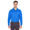 UltraClub Cool & Dry 8210LS Long-Sleeve Mesh® Piqué Polo