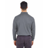 UltraClub Cool & Dry 8210LS Long-Sleeve Mesh® Piqué Polo