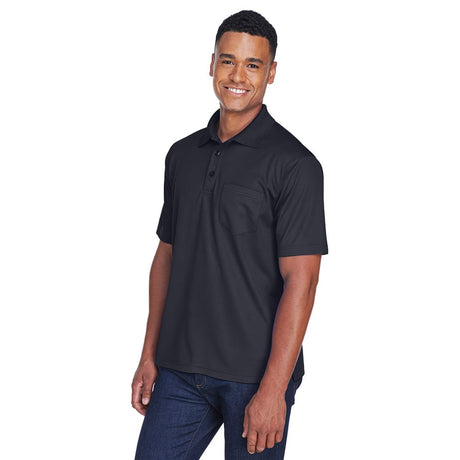 UltraClub Cool & Dry 8210P Mesh Piqué® Polo with Chest Pocket