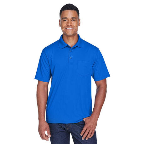 UltraClub Cool & Dry 8210P Mesh Piqué® Polo with Chest Pocket