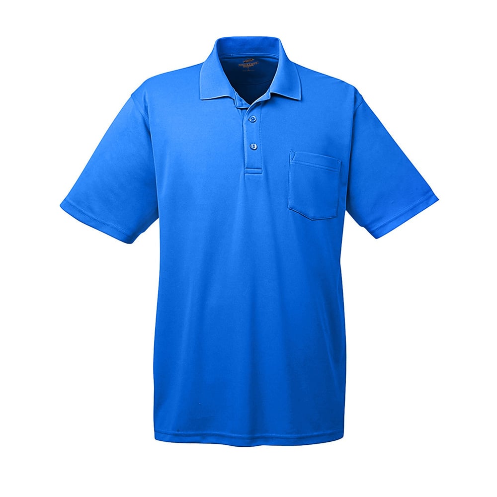 UltraClub Cool & Dry 8210P Mesh Piqué® Polo with Chest Pocket