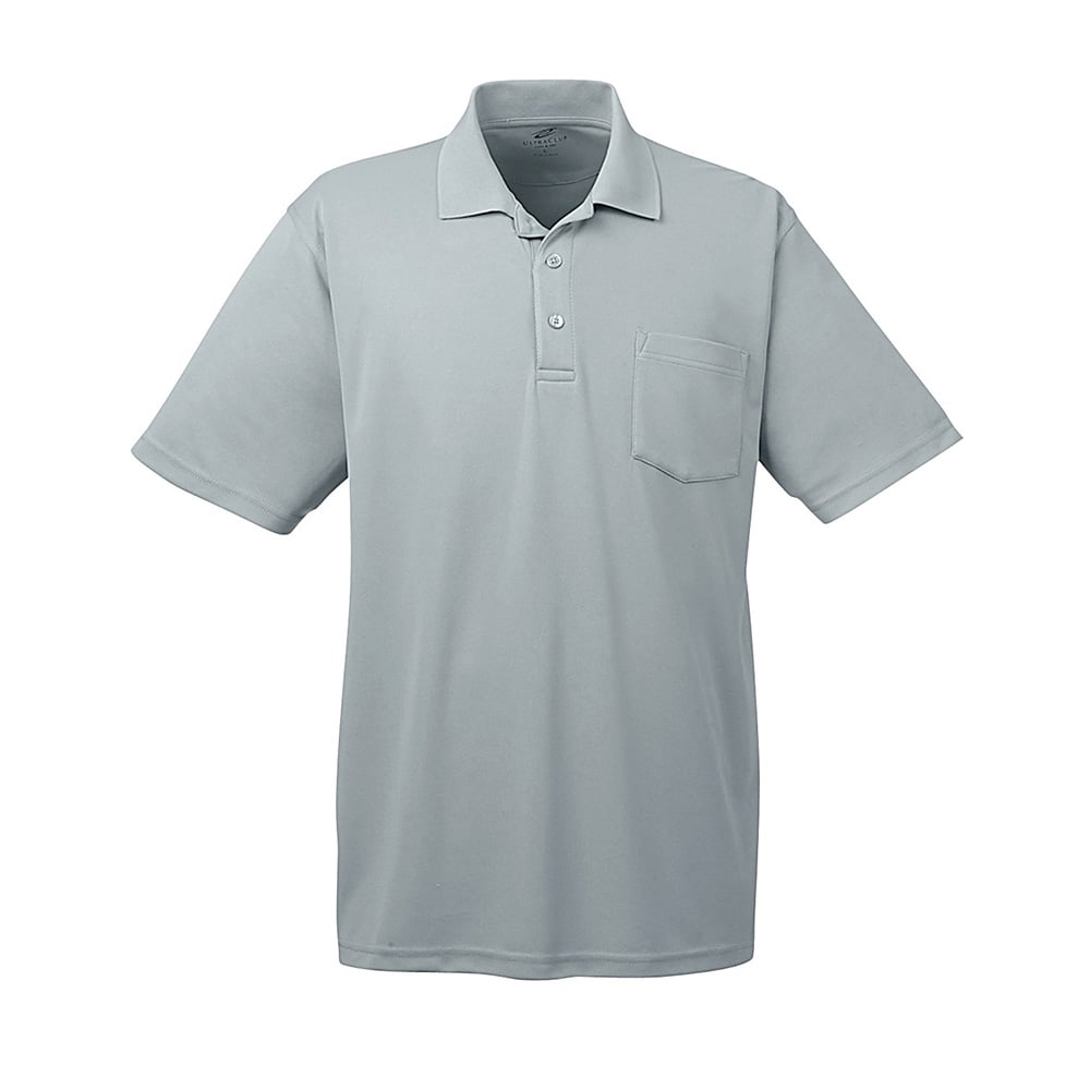 UltraClub Cool & Dry 8210P Mesh Piqué® Polo with Chest Pocket