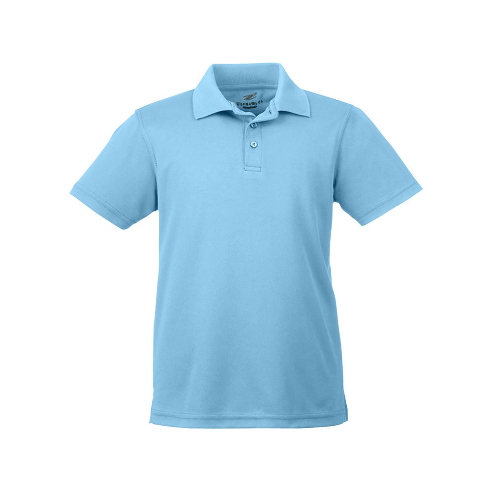 UltraClub Cool & Dry 8210Y Youth Mesh Piqué® Polo