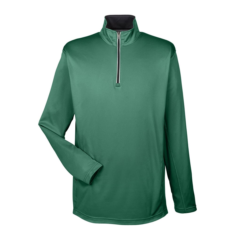 UltraClub Cool & Dry 8230 Men's Sport Quarter-Zip Pullover