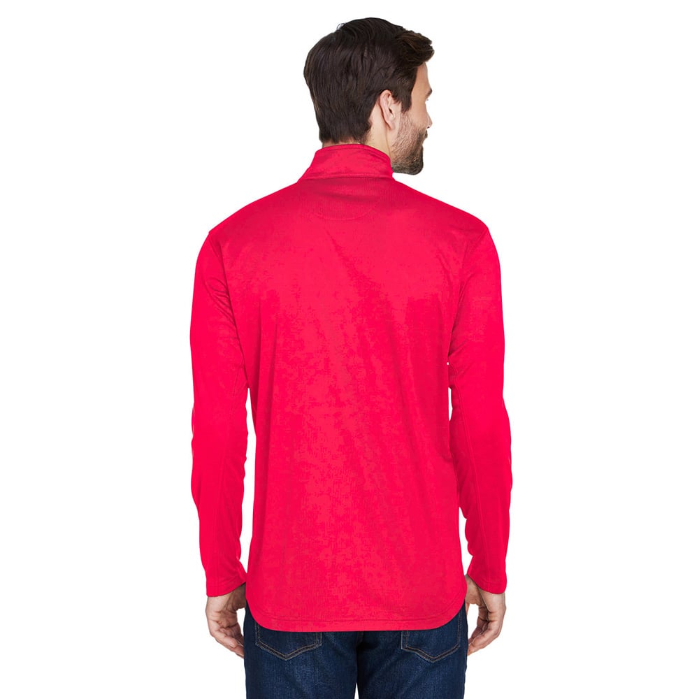 UltraClub Cool & Dry 8230 Men's Sport Quarter-Zip Pullover