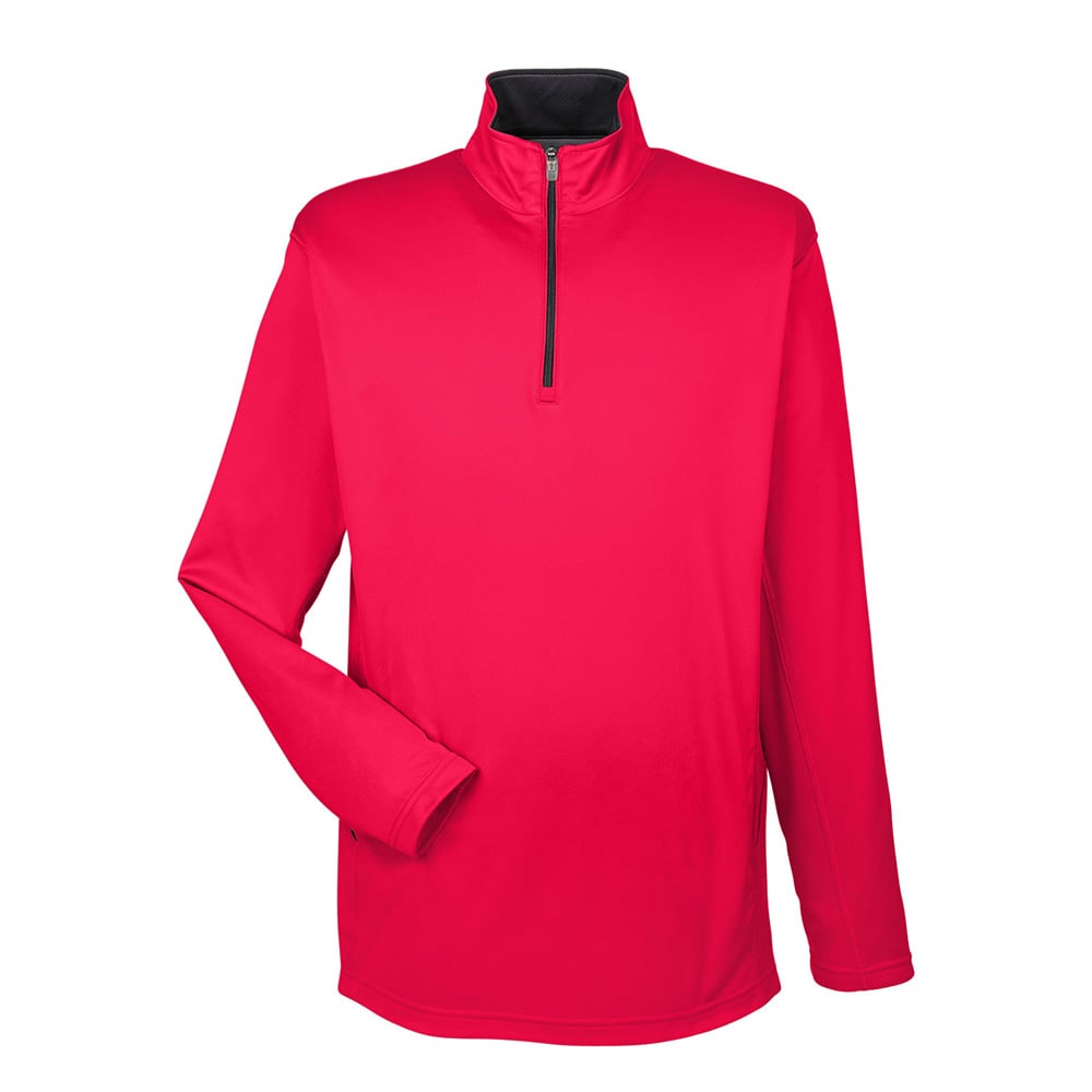 UltraClub Cool & Dry 8230 Men's Sport Quarter-Zip Pullover