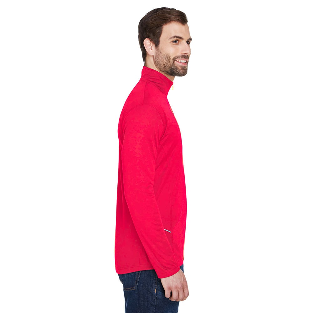 UltraClub Cool & Dry 8230 Men's Sport Quarter-Zip Pullover