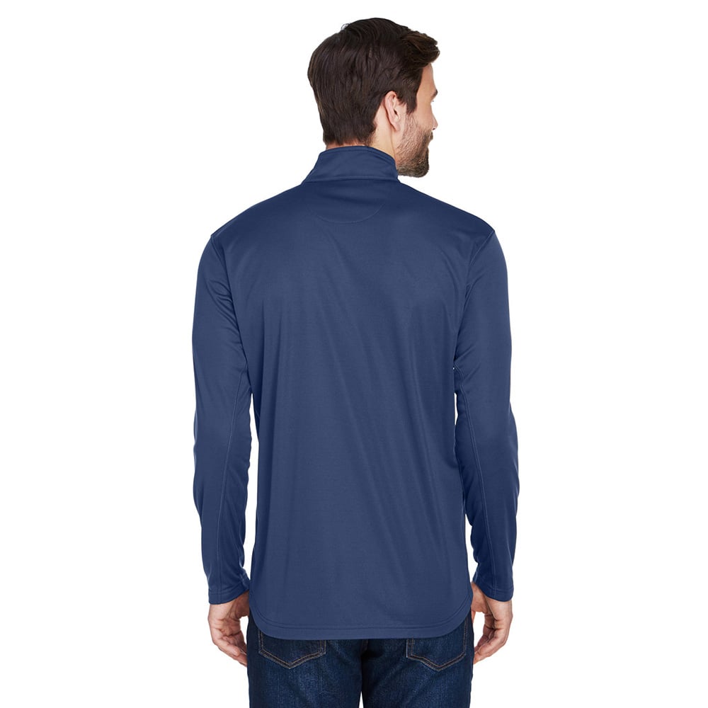 UltraClub Cool & Dry 8230 Men's Sport Quarter-Zip Pullover