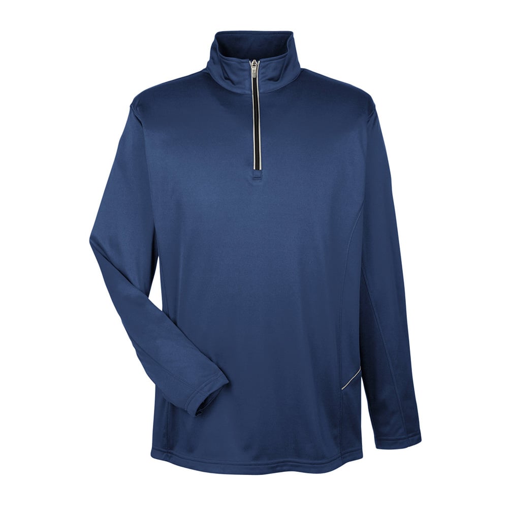 UltraClub Cool & Dry 8230 Men's Sport Quarter-Zip Pullover