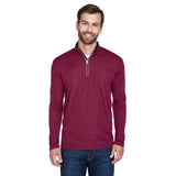 UltraClub Cool & Dry 8230 Men's Sport Quarter-Zip Pullover