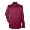 UltraClub Cool & Dry 8230 Men's Sport Quarter-Zip Pullover