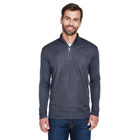 UltraClub Cool & Dry 8230 Men's Sport Quarter-Zip Pullover