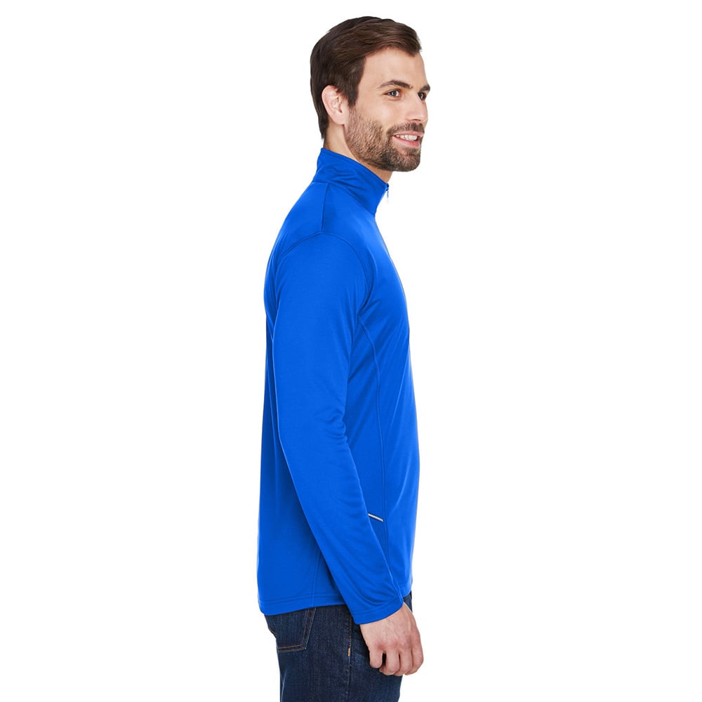 UltraClub Cool & Dry 8230 Men's Sport Quarter-Zip Pullover