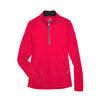 UltraClub Cool & Dry 8230L Ladies' Sport Quarter-Zip Pullover