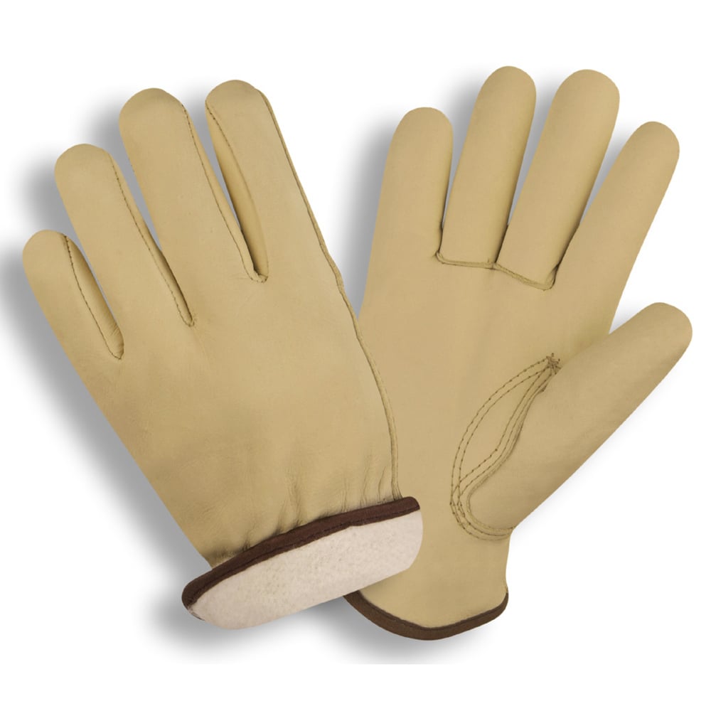 Cordova Standard Cowhide Drivers Glove with Thermal Fabric Lining, 1 dozen (12 pairs)