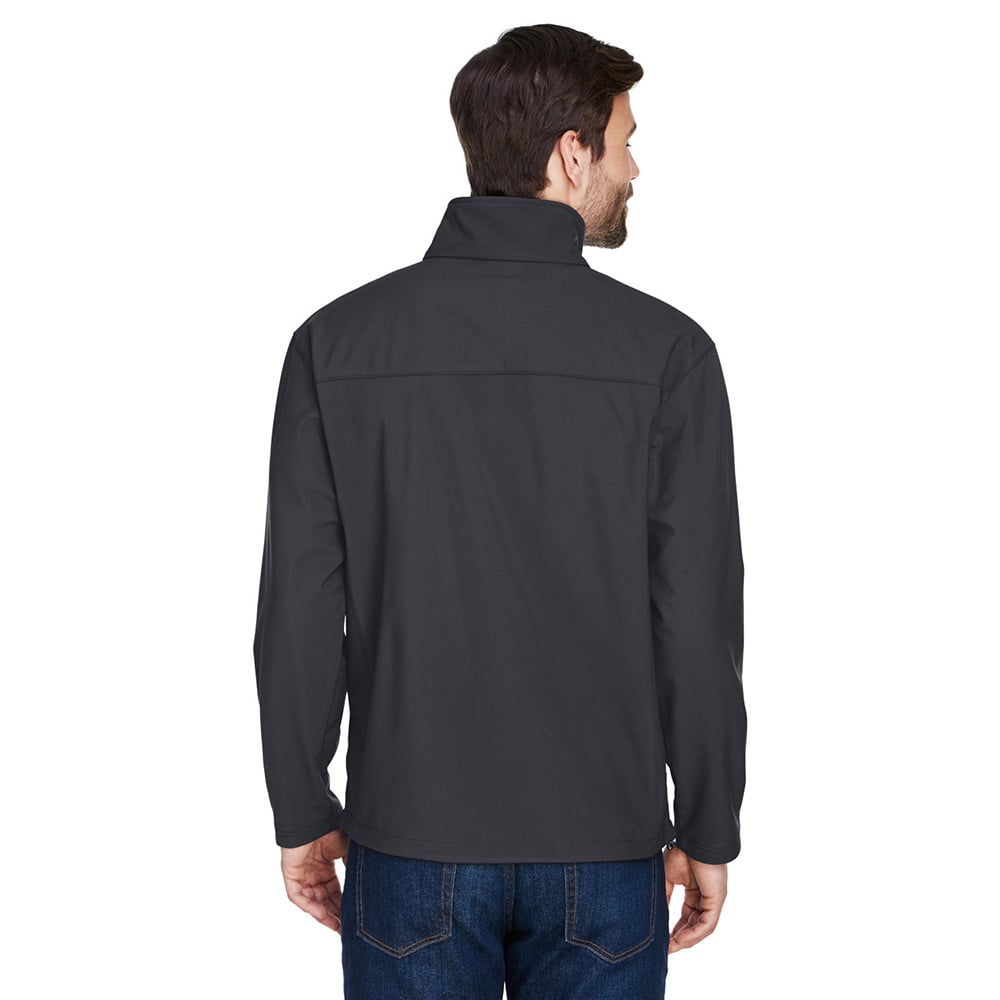 UltraClub 8280 Ripstop Soft Shell Jacket with Cadet Collar