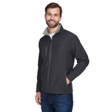 UltraClub 8280 Ripstop Soft Shell Jacket with Cadet Collar