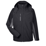 UltraClub 8290 Colorblock 3-in-1 Systems Hooded Soft Shell Jacket