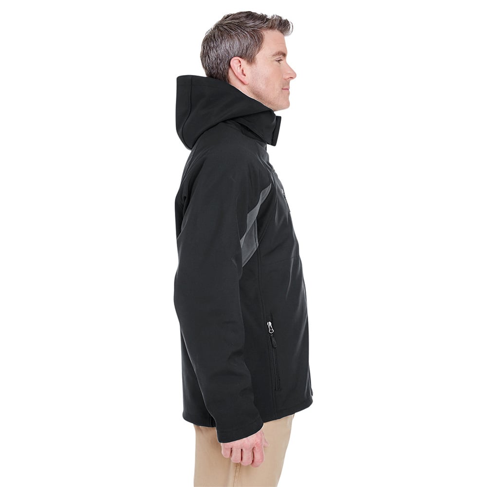 UltraClub 8290 Colorblock 3-in-1 Systems Hooded Soft Shell Jacket