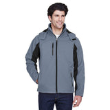 UltraClub 8290 Colorblock 3-in-1 Systems Hooded Soft Shell Jacket