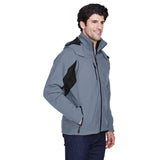 UltraClub 8290 Colorblock 3-in-1 Systems Hooded Soft Shell Jacket