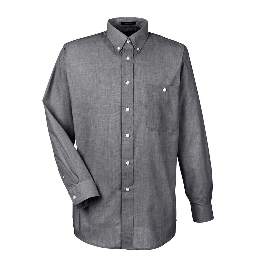 UltraClub 8340 Men's Wrinkle-Resistant End-on-End Shirt