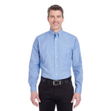 UltraClub 8340 Men's Wrinkle-Resistant End-on-End Shirt