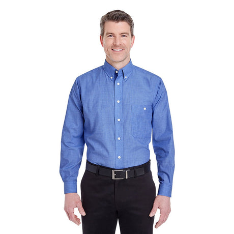 UltraClub 8340 Men's Wrinkle-Resistant End-on-End Shirt