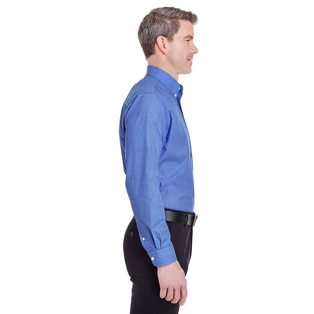 UltraClub 8340 Men's Wrinkle-Resistant End-on-End Shirt