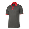 Sport-Tek ST667 Contender Heather Contrast Polo