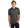 Sport-Tek ST667 Contender Heather Contrast Polo