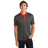 Sport-Tek ST667 Contender Heather Contrast Polo