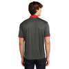 Sport-Tek ST667 Contender Heather Contrast Polo