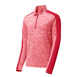 Sport-Tek ST397 PosiCharge Two-Tone Electric Heather 1/4 Zip Pullover