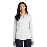 Sport-Tek LST357 PosiCharge Women's Competitor Quarter-Zip Pullover