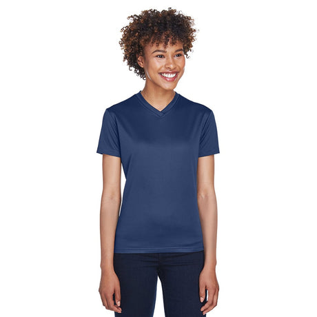 UltraClub Cool & Dry 8400L Ladies' Sport V-Neck T-Shirt